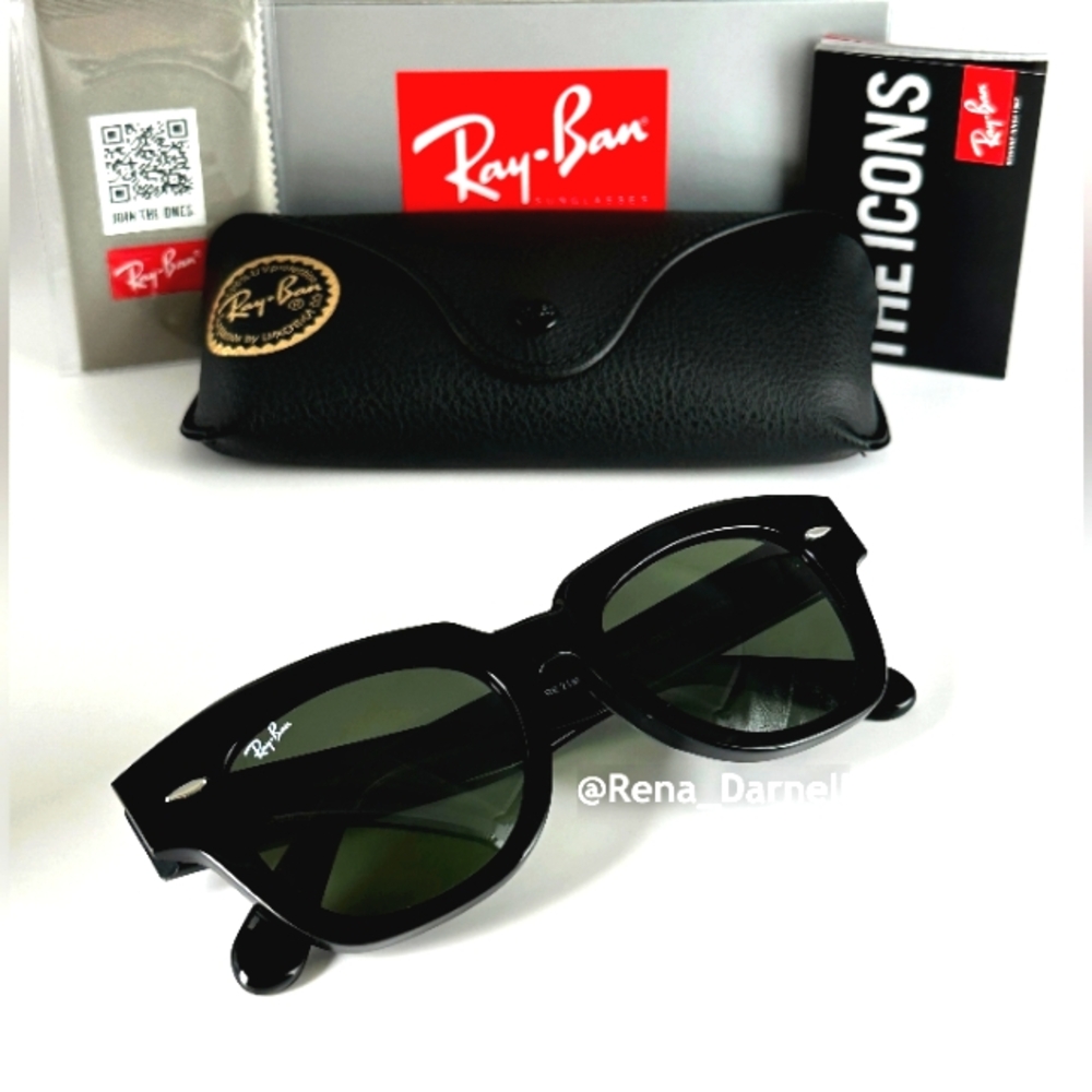 Ray-Ban State Street RB2186 Black New - Picture 10 of 16
